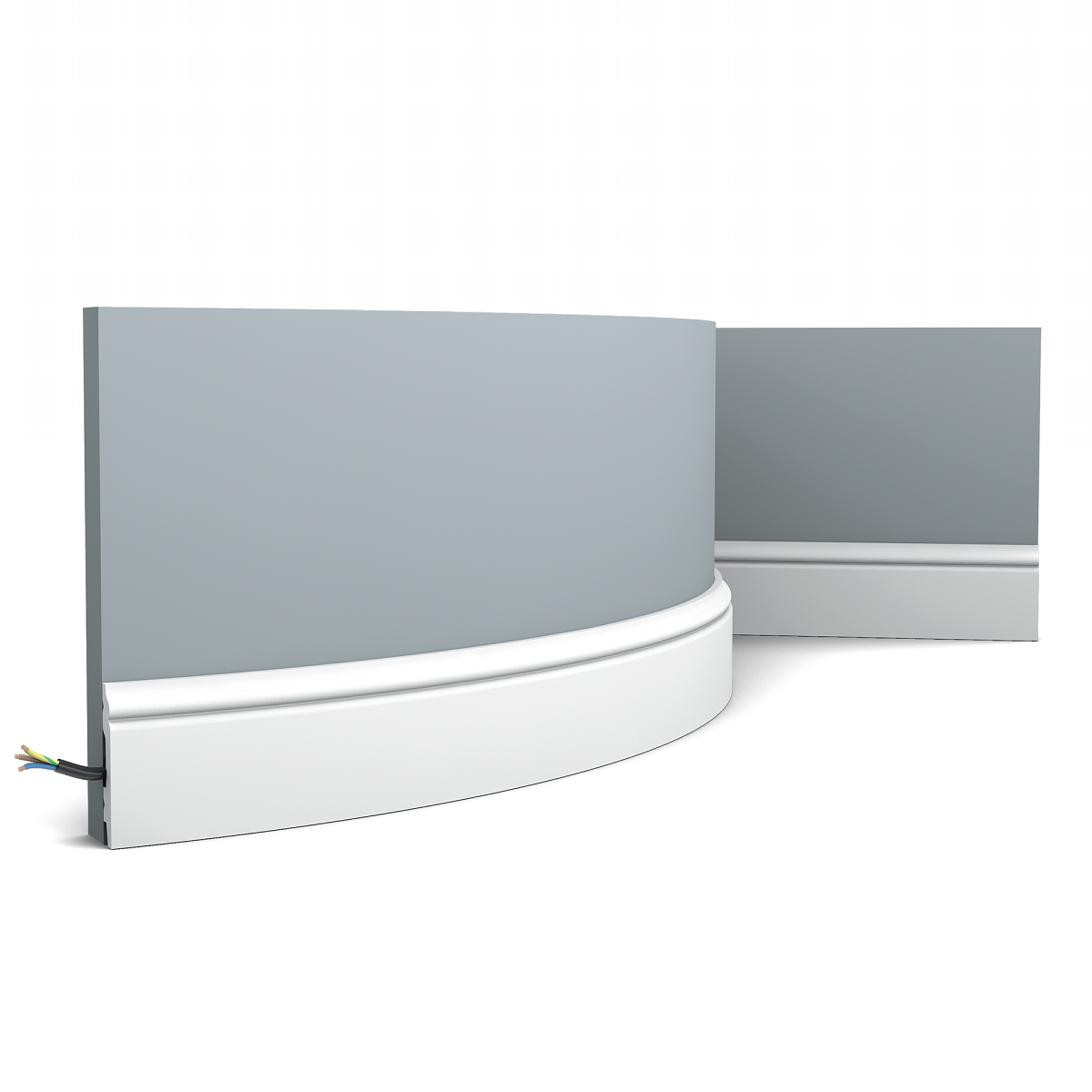 Плинтус Orac Decor Flex (гибкий) SX165F